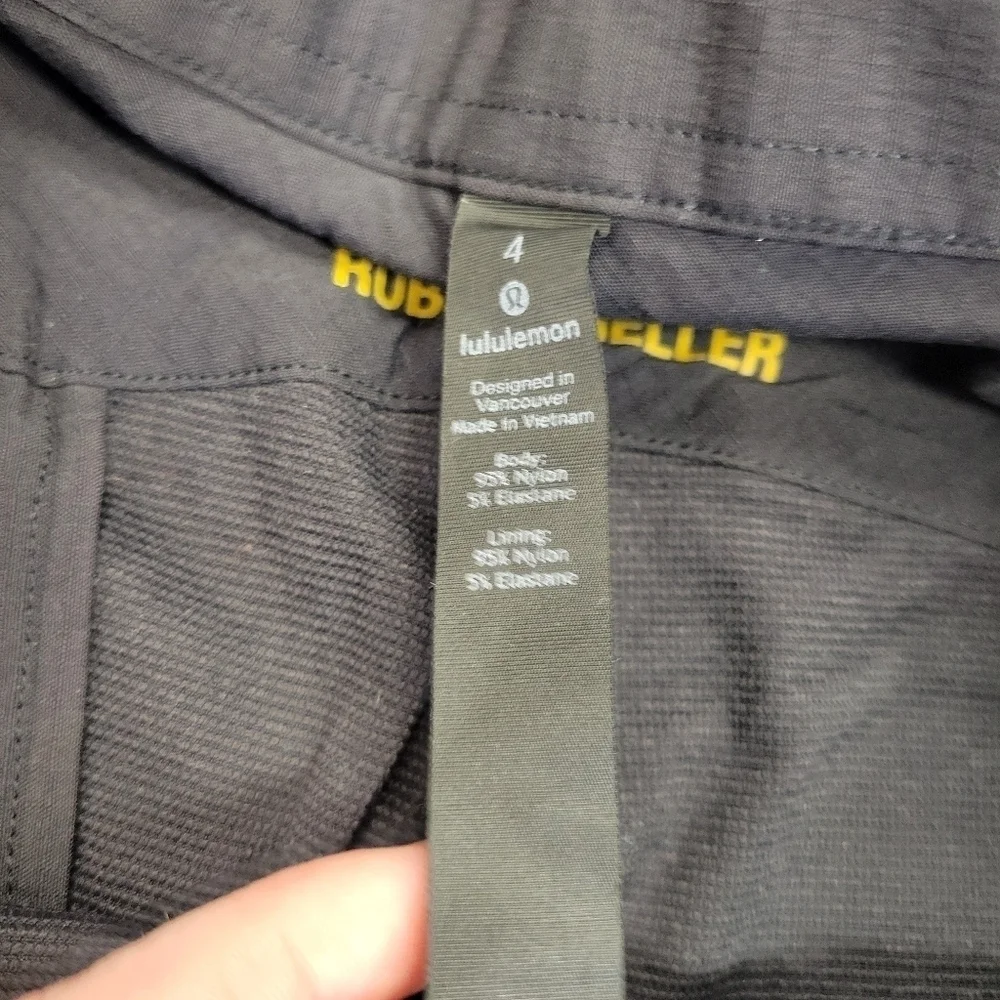Lululemon x Robert Geller “Take the Moment” Pant Size 4 Black